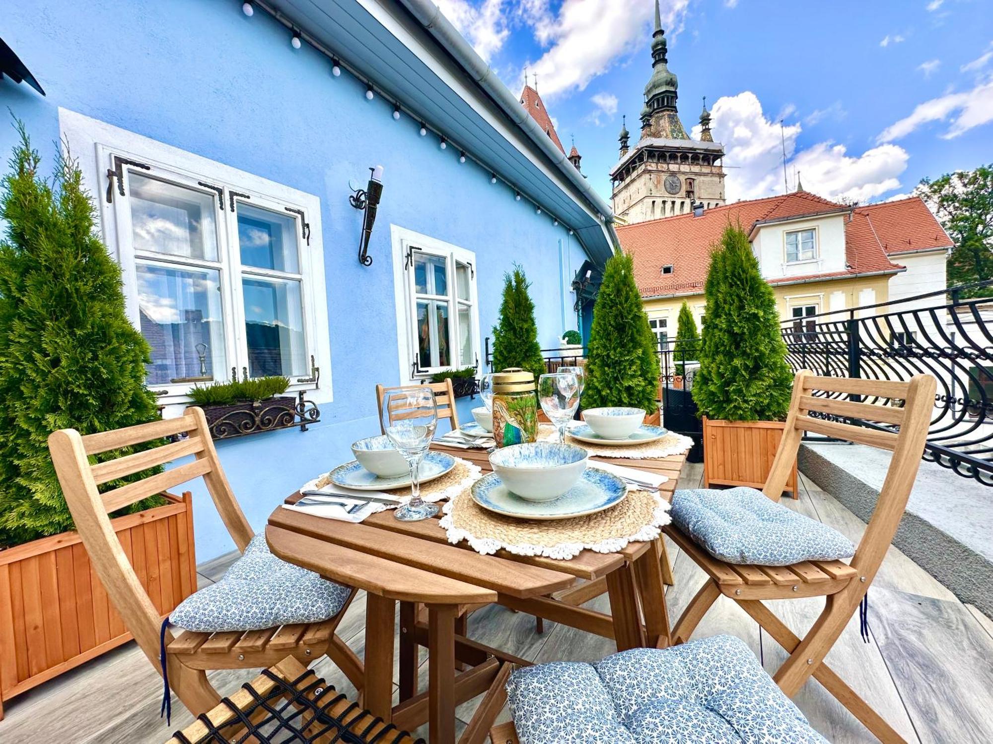 Casa Albastra By Casa Otto Apartment ซิวิโชอารา ภายนอก รูปภาพ