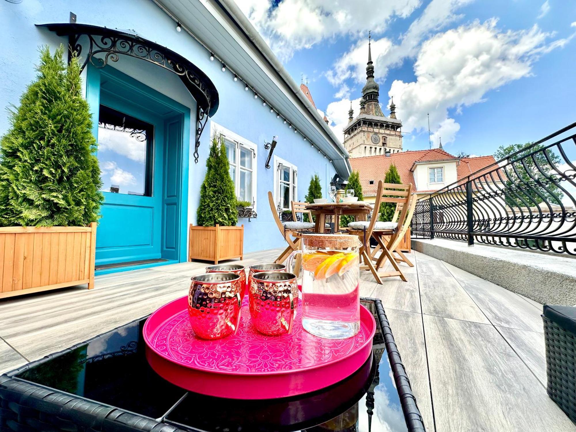 Casa Albastra By Casa Otto Apartment ซิวิโชอารา ภายนอก รูปภาพ