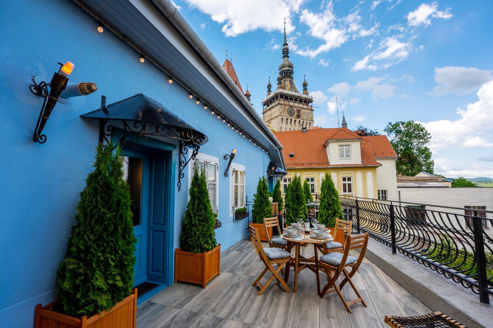Casa Albastra By Casa Otto Apartment ซิวิโชอารา ภายนอก รูปภาพ